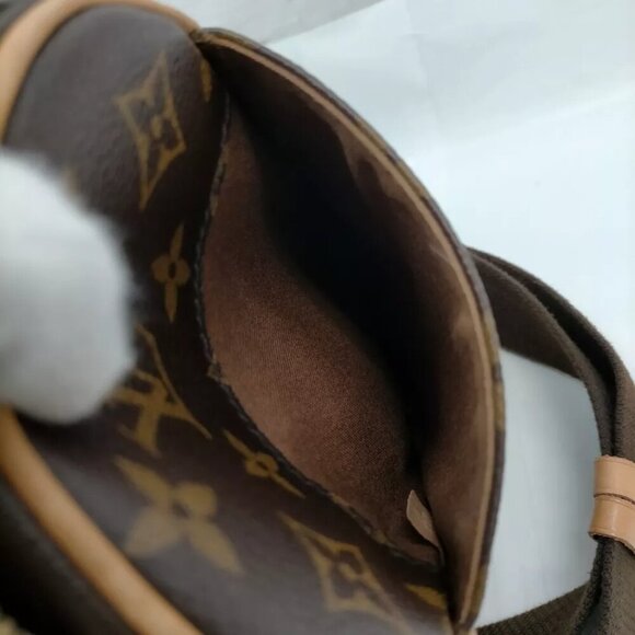 Louis Vuitton LV Shoulder Bag Pochette Banane Brown Monogram 674-021925 - Picture 11 of 16